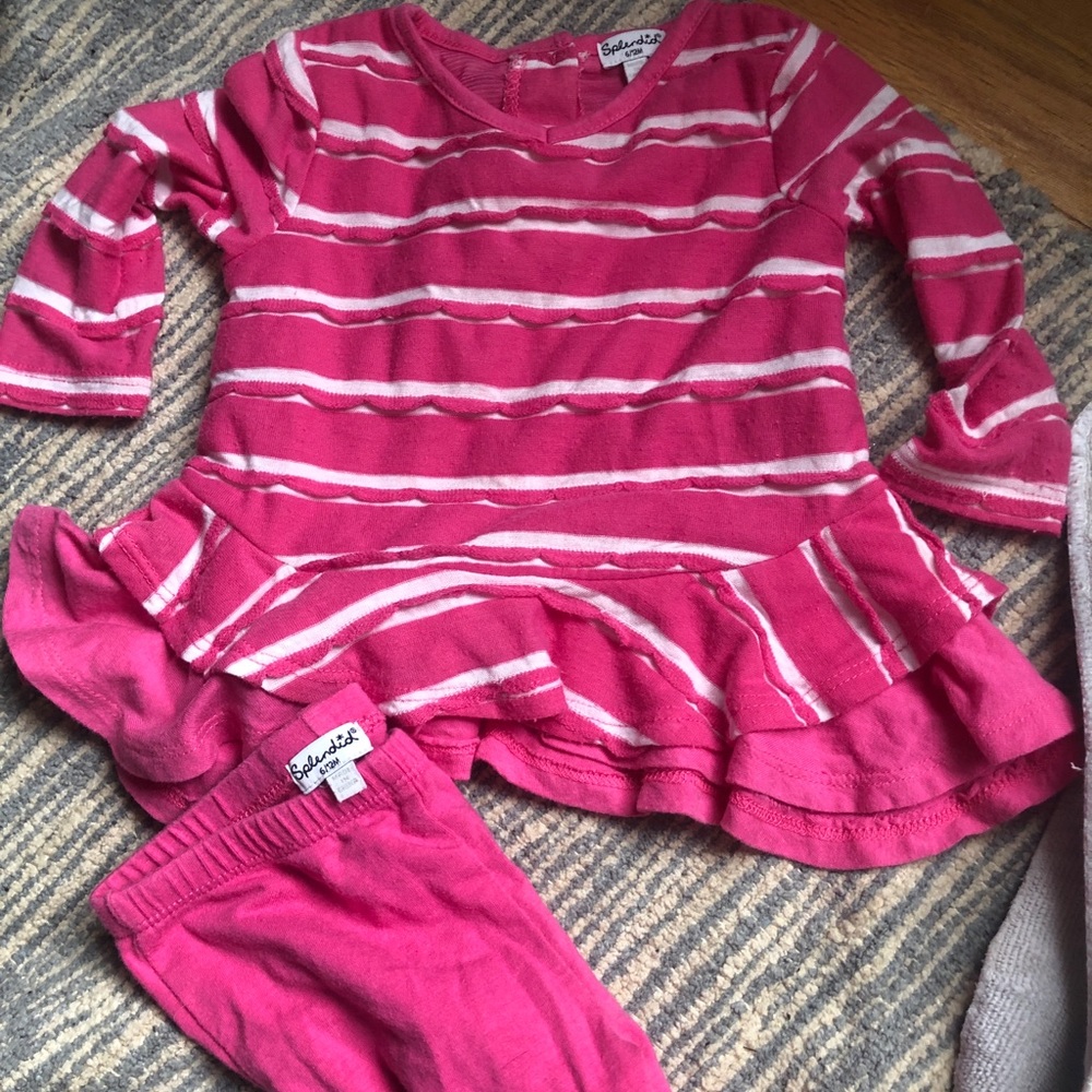 Splendid pink matching set